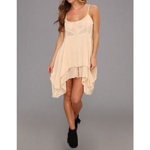 Free People Intimately Pieced Lace Slip NWT